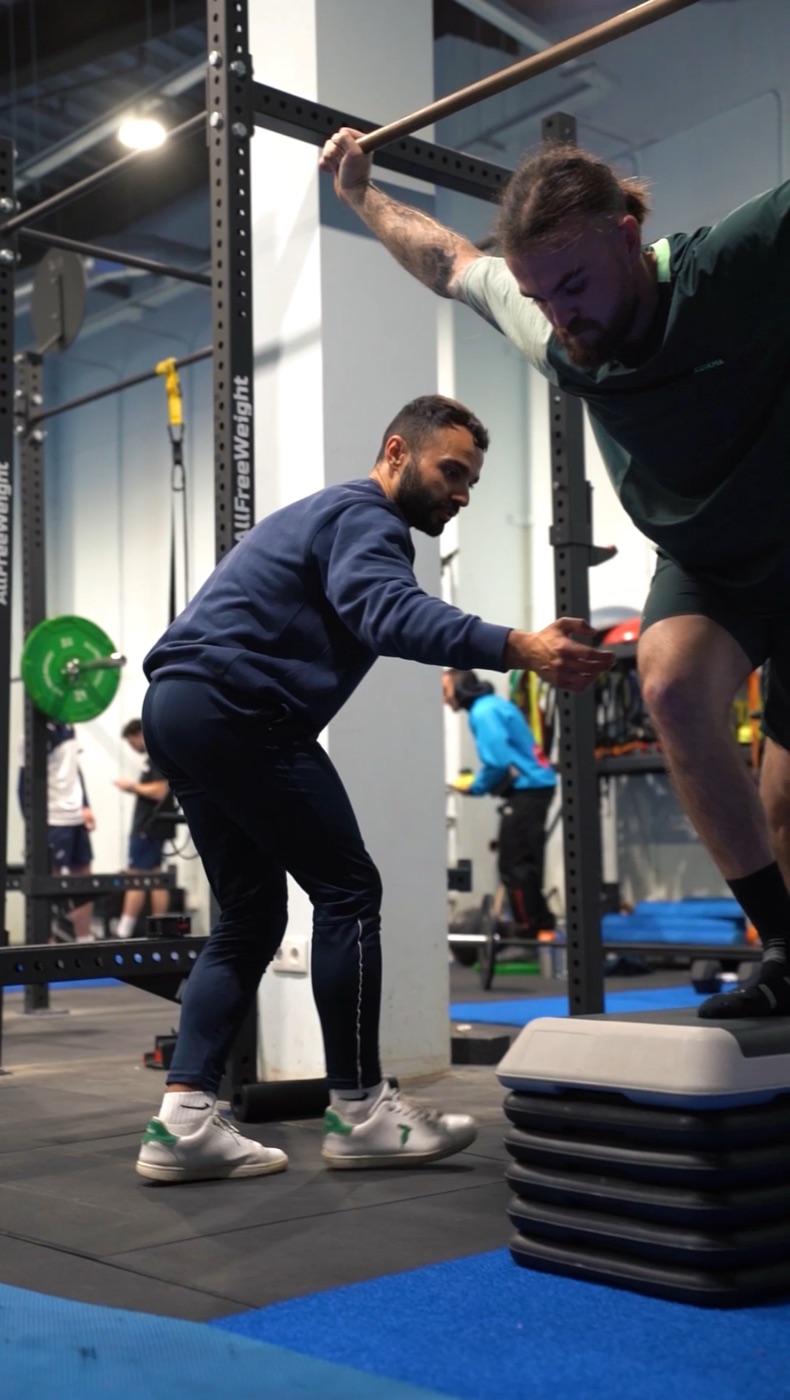 Allenamento in palestra: lavoro sul box